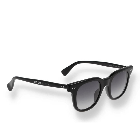 NWT Kenzo Black Frame Wayfarer Sunglasses - Picture 9 of 9